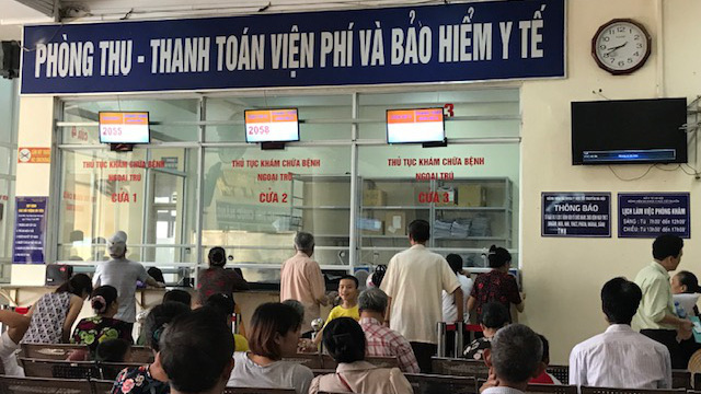 Nhiều người bệnh được quỹ Bảo hiểm y tế chi trả chi phí khám chữa bệnh.