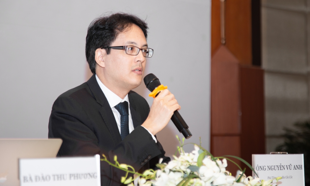 Ông Nguyễn Vũ Anh, Phó tổng giám đốc Công ty TNHH Cốc Cốc.