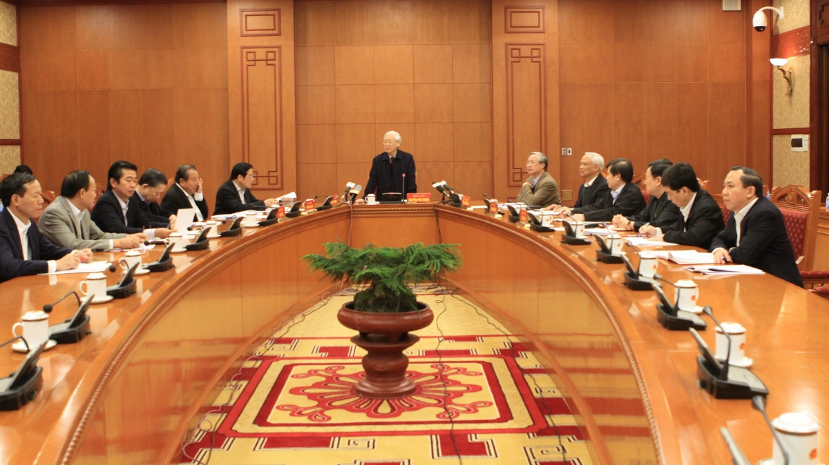 Ngày 25/11, Thường trực Ban Chỉ đạo Trung ương về phòng, chống tham nhũng đã họp dưới sự chủ trì của  Tổng bí thư Nguyễn Phú Trọng.