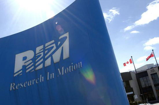 Sau khi công bố kết quả kinh doanh quý 3 tồi tệ vào tuần trước, RIM chứng kiến giá cổ phiếu tụt dốc không phanh.