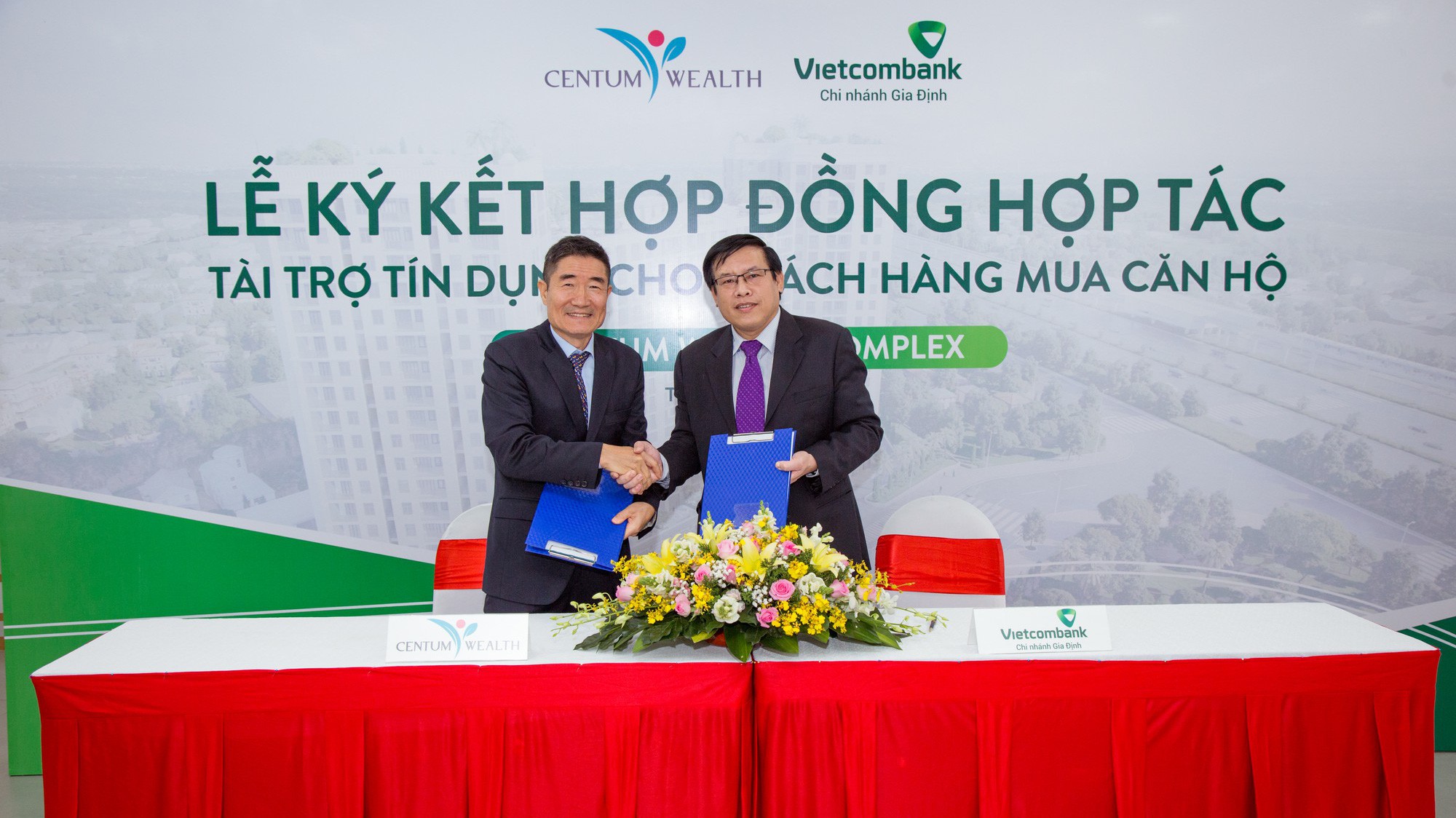 Việc ký kết hợp tác với đối tác Vietcombank không chỉ đảm bảo quyền lợi cho người mua nhà mà còn góp phần tạo niềm tin đối với khách hàng và các nhà đầu tư vào dự án Centum Wealth Complex. 