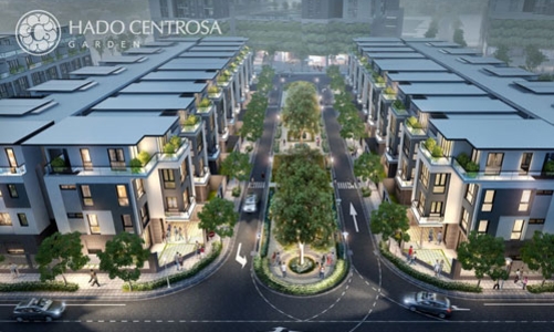 Nhà phố liên kế Hà Đô Centrosa có giá từ 9,8 tỷ đồng