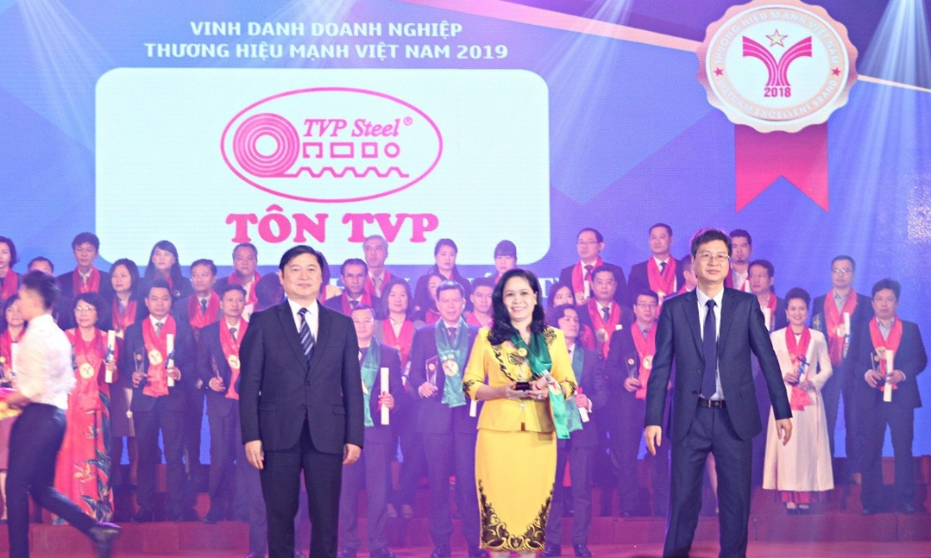  Năm 2019, TVP đã vinh dự lọt vào Top 10 Thương hiệu Mạnh Việt Nam do Thời báo Kinh tế Việt Nam trao tặng.