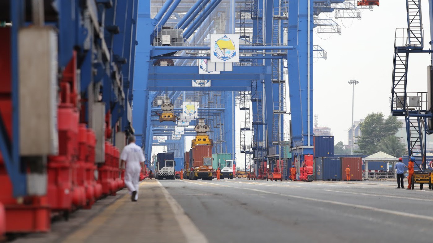 Là Giám đốc Dự án PCI, Trưởng ban Pháp chế của Phòng Thương mại và Công nghiệp Việt Nam (VCCI), ông Đậu Anh Tuấn cho biết, PCI là điều tra doanh nghiệp lớn nhất hiện nay trong nước, với 12 nghìn doanh nghiệp tại 63 tỉnh, thành - Ảnh: Quang Phúc.