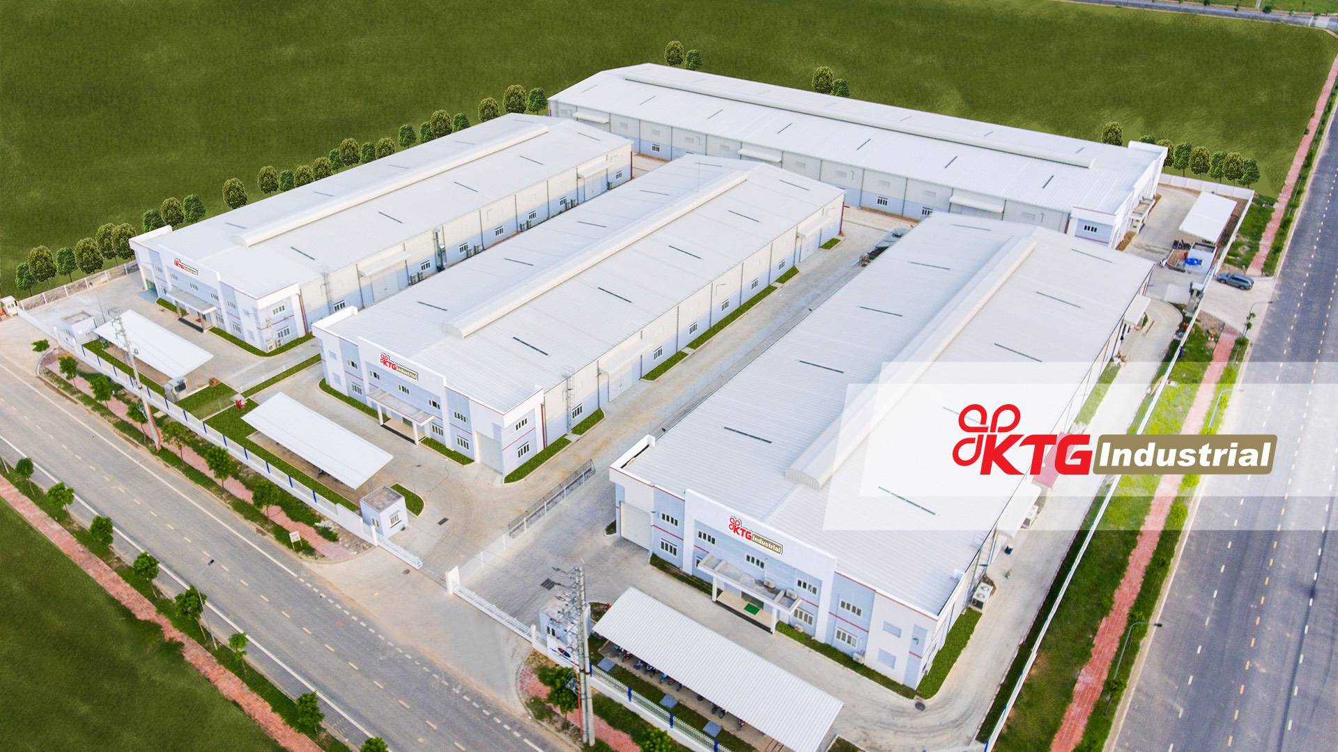 Hệ thống nhà xưởng của KTG Industrial là sự tích hợp giữa nhà xưởng xây sẵn với công nghệ 4.0 nhằm tạo ra một sự hội tụ kỹ thuật số giữa công nghiệp – kinh doanh – chức năng và quy trình bên trong.