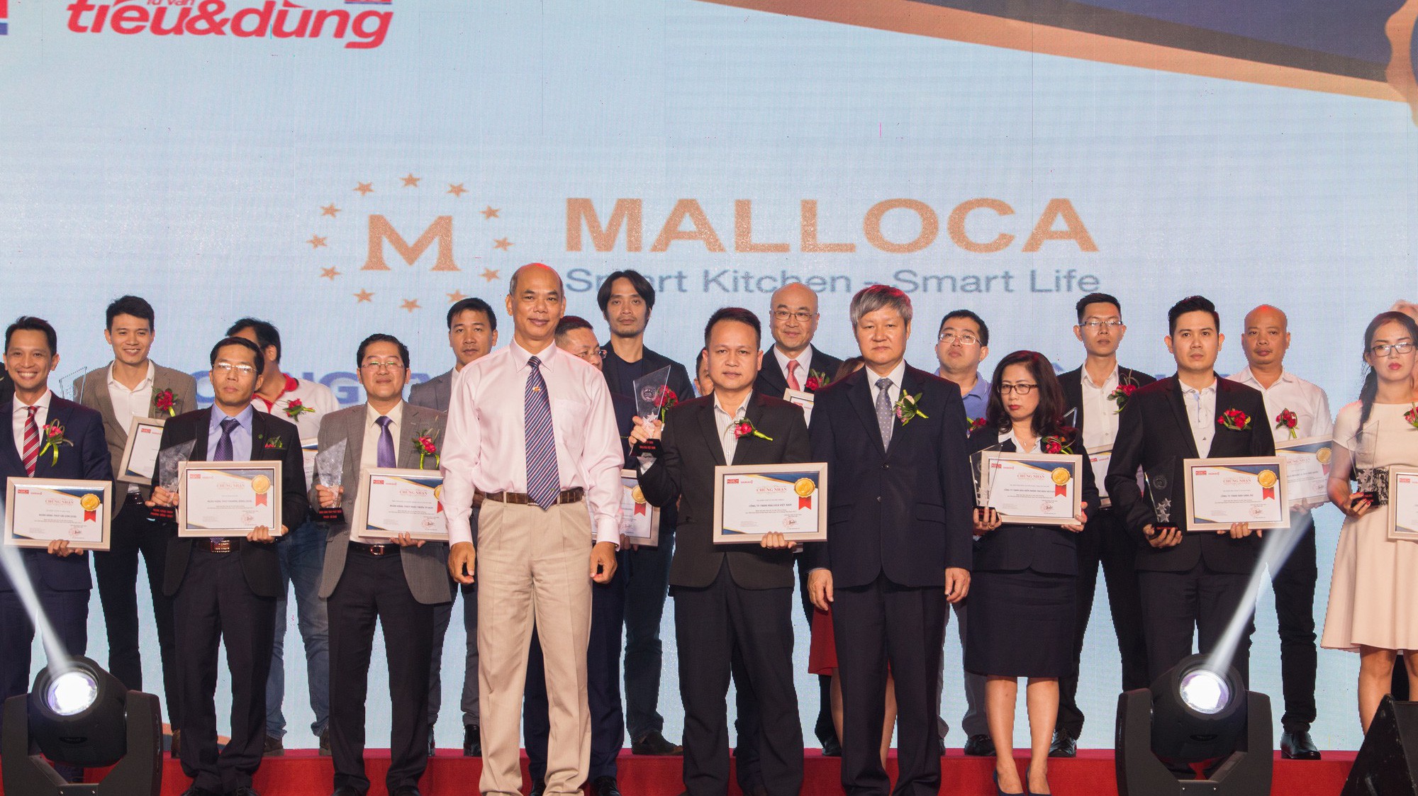 Malloca Việt Nam lọt vào Top 100 "Sản phẩm - dịch vụ Tin & Dùng Việt Nam 2017".