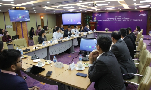 TPBank hoàn thành triển khai đánh giá nội bộ về mức độ đủ vốn ICAAP