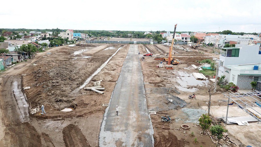 Hiện Thắng Lợi Group đang đẩy mạnh công tác hoàn thiện hạ tầng dự án Thắng Lợi Riverside Market trong quý 4/2018. 