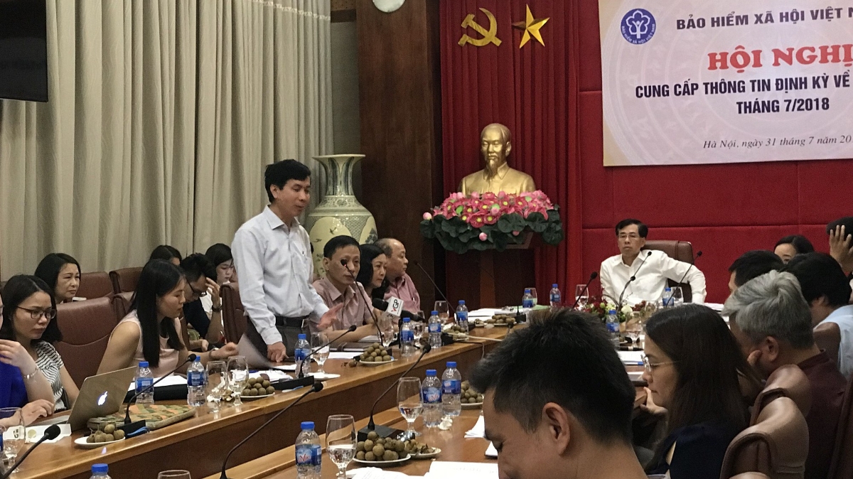 Tính đến hết tháng 7/2018, số người tham gia bảo hiểm xã hội bắt buộc là 13,94 triệu người.