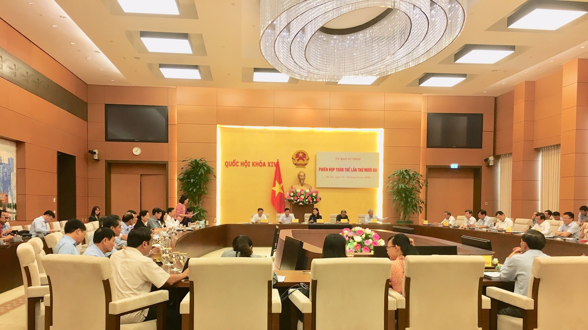 Uỷ ban Tư pháp họp phiên toàn thế từ sáng 3/9 