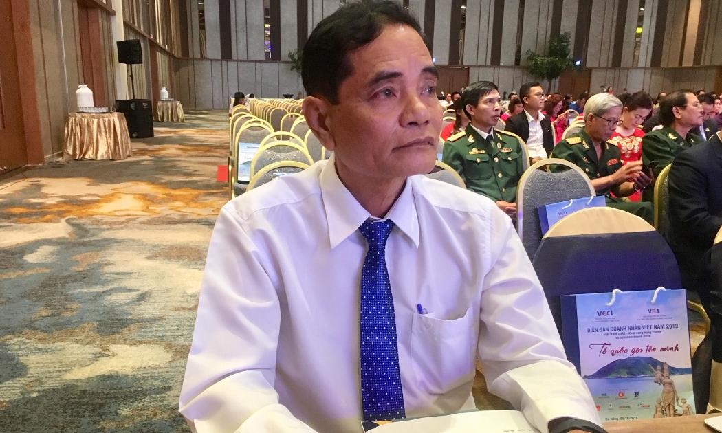 Doanh nhân Ngô Đa Thọ, Chủ tịch Hội doanh nghiêp tỉnh Phú Yên - Ảnh: Mỹ An