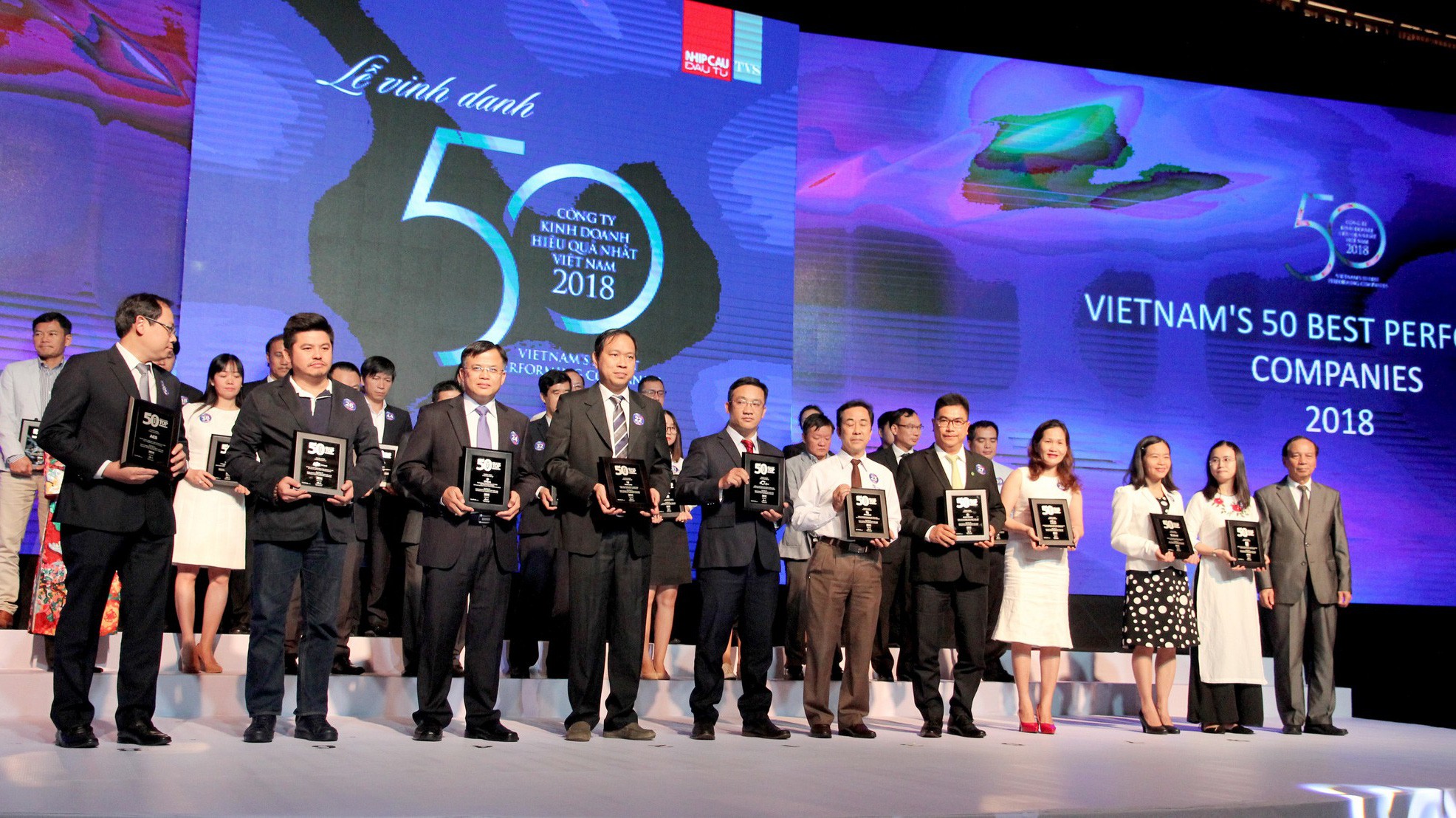 Tập đoàn Novaland lần thứ 3 liên tiếp được vinh danh trong Top 50 công ty kinh doanh hiệu quả nhất Việt Nam.