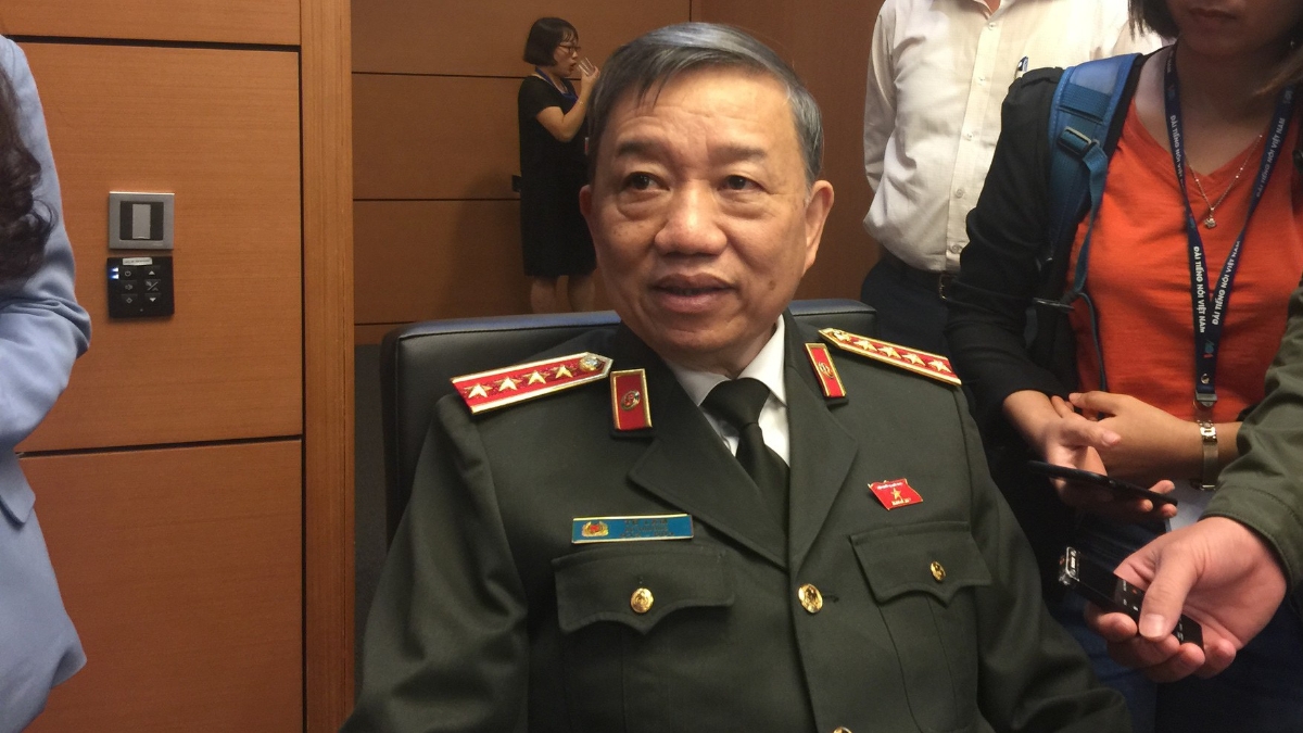 Bộ trưởng Bộ Công an Tô Lâm 