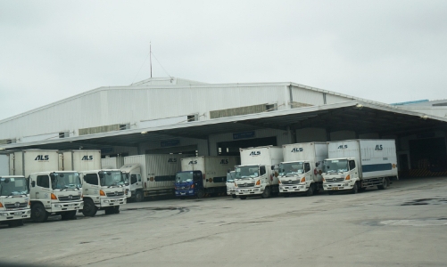 Bên trong công ty dịch vụ logistics ALS và Samsung Thái Nguyên