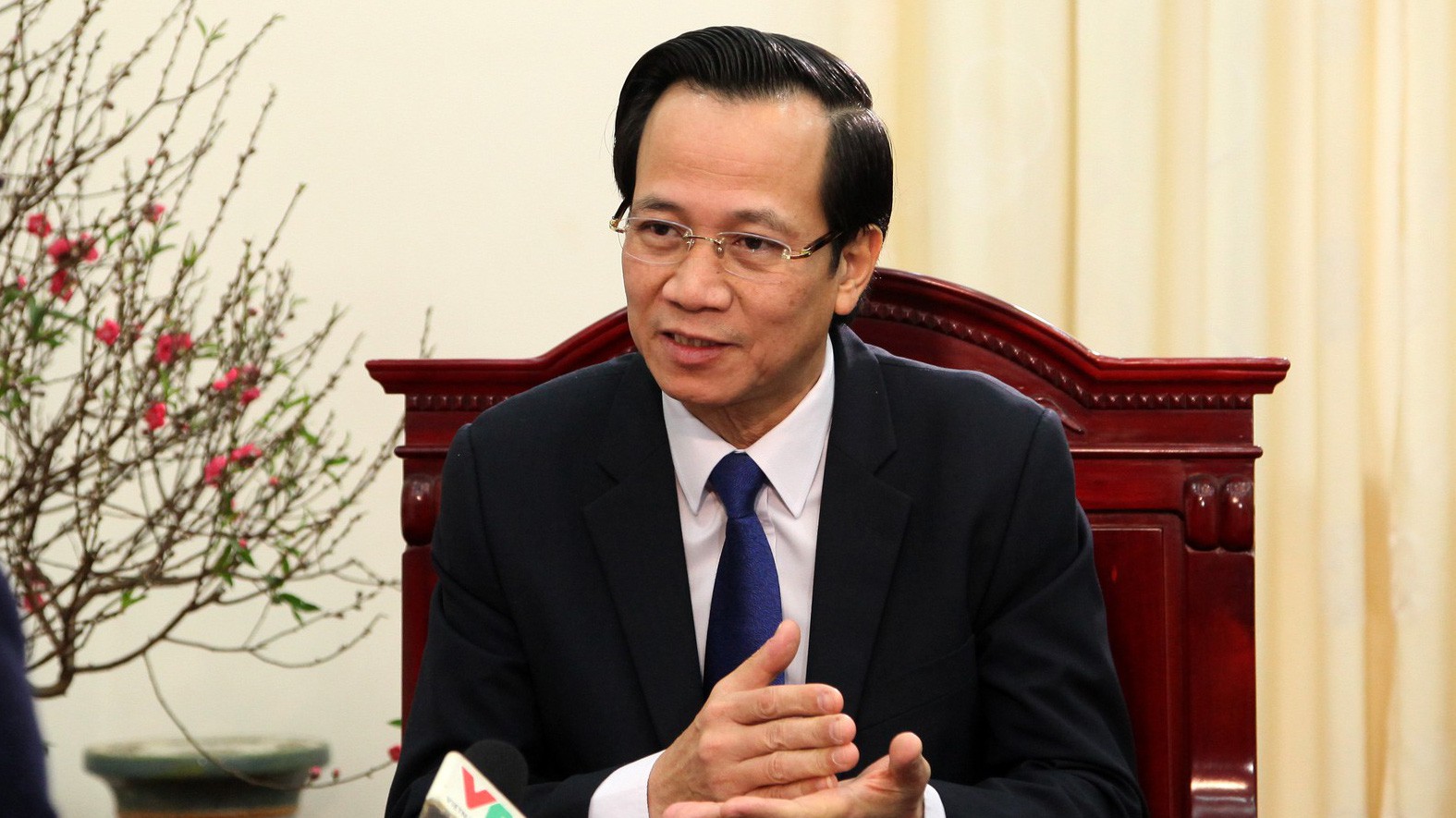 Ông Đào Ngọc Dung, Bộ trưởng Bộ Lao động Thương binh và Xã hội.