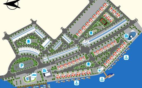 Khu phức hợp bất động sản và bến du thuyền cao cấp Marina Complex.