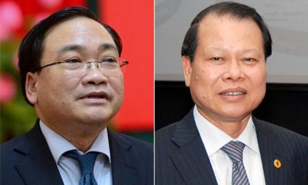 Ông Hoàng Trung Hải và ông Vũ Văn Ninh.<br>