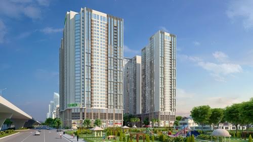 Phối cảnh dự án Eco - Green City.
