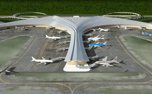 Dự án Cảng hàng không quốc tế 
Long Thành có diện tích đất thu hồi 5.000 ha, trong đó diện tích đất xây dựng kết cấu hạ tầng cảng hàng không là 2.750 ha.