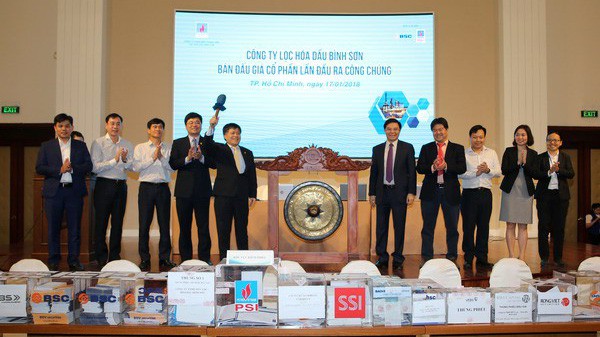 Phiên IPO của BSR diễn ra tại sàn HOSE