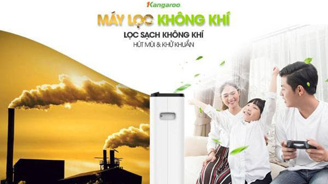 Kangaroo giới thiệu tới người dùng 3 dòng bao gồm các máy lọc không khí trong không gian phòng lớn, cho bàn làm việc cá nhân hoặc phòng nhỏ và máy lọc không khí xe hơi.
