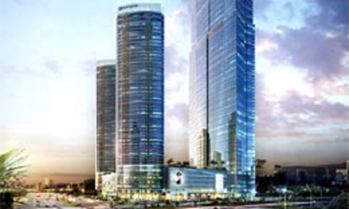 Chuẩn bị cất nóc hai tòa tháp Keangnam 48 tầng