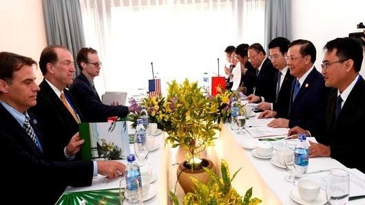 Nguồn kinh phí thực hiện chế độ tiếp khách nước ngoài làm việc tại Việt Nam và chế độ tiếp khách trong nước sẽ được lấy từ ngân sách nhà nước - Ảnh minh họa.