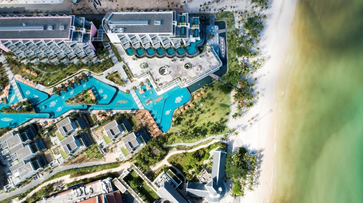 Phối cảnh Khu nghỉ dưỡng Premier Residences Phu Quoc Emerald Bay.