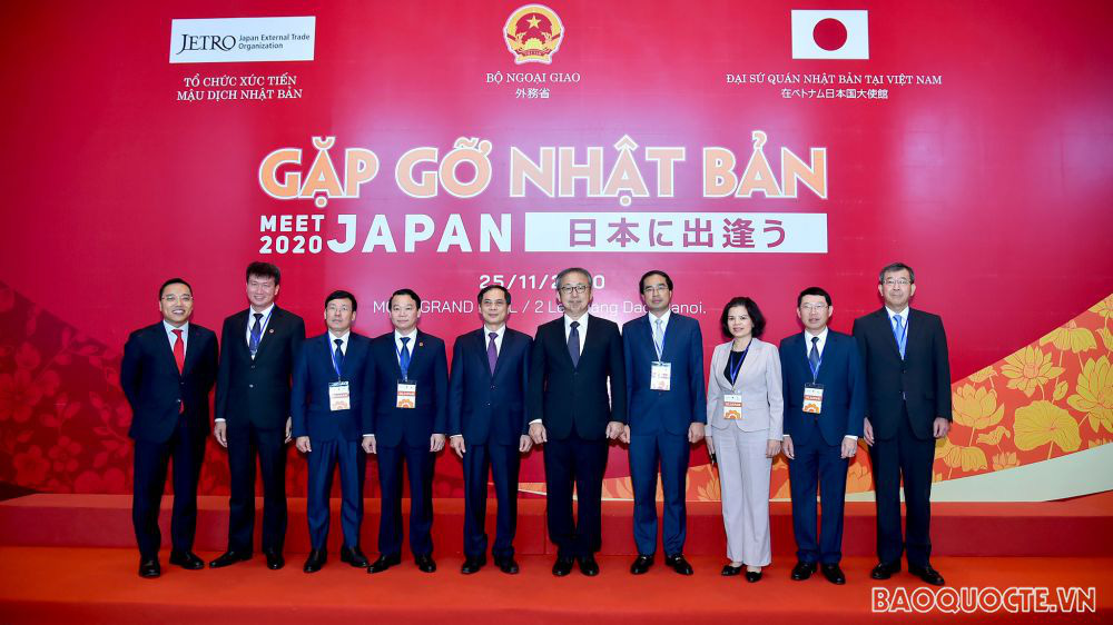 Các đại biểu dự Hội nghị "Gặp gỡ Nhật Bản 2020". Ảnh: Báo Quốc tế
