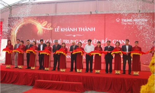 Trung Nguyên khánh thành nhà máy cà phê hòa tan lớn nhất châu Á