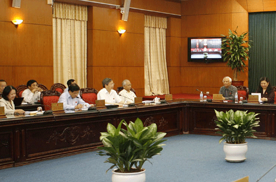 Ủy ban Thường vụ Quốc hội cho ý kiến về dự án Luật Khiếu nại.