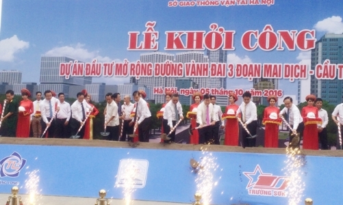 Hà Nội mở rộng đường vành đai 3, đoạn Mai Dịch - Cầu Thăng Long