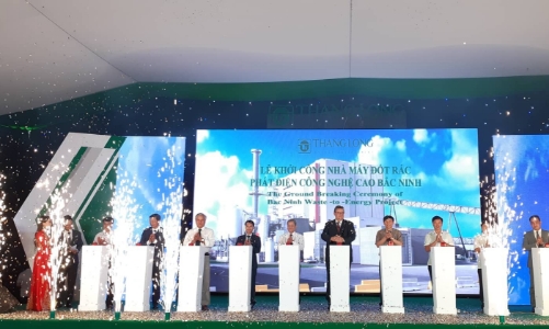 Bắc Ninh khởi công Nhà máy đốt rác phát điện công nghệ cao đầu tiên  