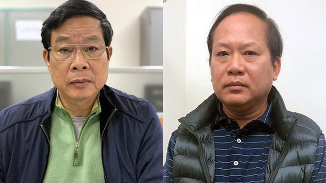 Hai cựu Bộ trưởng Bộ Thông tin truyền thông.