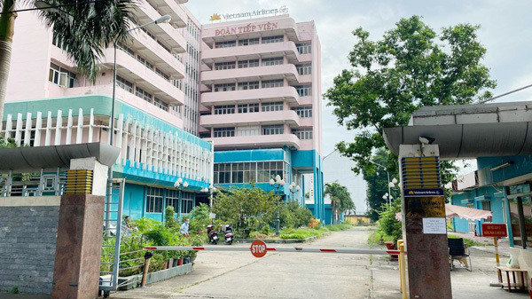 Khu cách ly phi hành đoàn của Vietnam Airlines tại Tp.HCM.