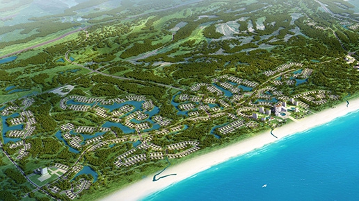 Khu biệt thự sinh thái và nghỉ dưỡng cao cấp Hải Ninh.