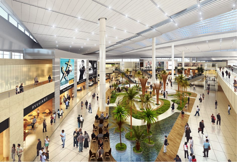 khu vực thương mại trung tam