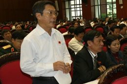 Quốc hội đã dành nhiều thời gian thảo luận về dự án luật sửa hai luật thuế.