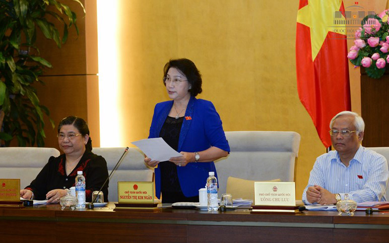 Chủ tịch Quốc hội Nguyễn Thị Kim Ngân.<br>