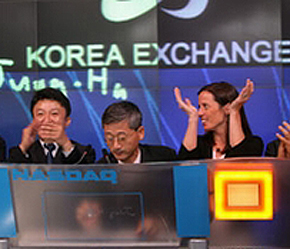 Nhiều công ty chứng khoán Hàn Quốc đang quan tâm tới thị trường Việt Nam.