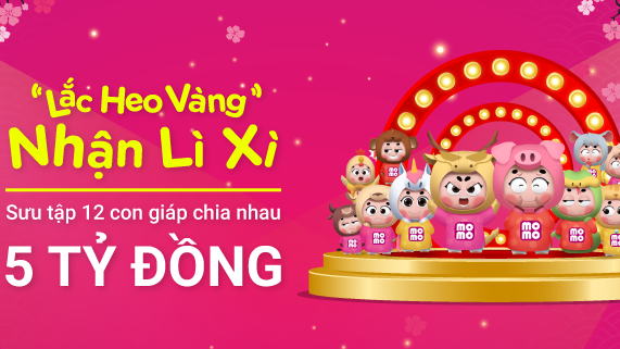 Đối với tất cả người tham gia Tính năng Lắc xì - Lắc heo vàng Nhận lì xì, khi thu thập đủ 12 con giáp, sẽ chắc chắn cùng chia nhau phần thưởng lên đến 5 tỷ đồng.