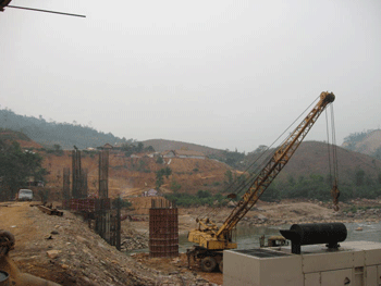 Nhà máy Thủy điện Lai Châu được xây dựng tại xã Nậm Hàng, huyện Mường Tè, tỉnh Lai Châu.