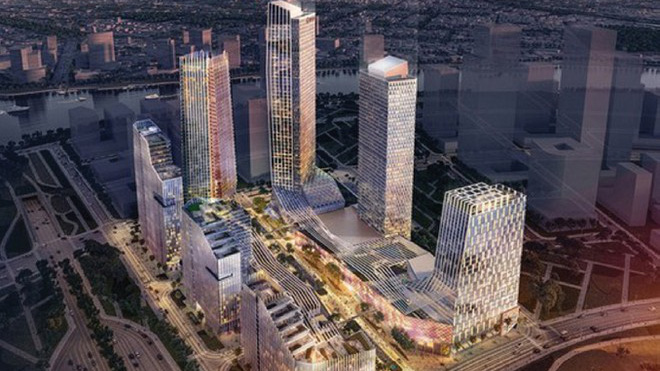 Phối cảnh dự án Eco Smart City Thủ Thiêm, Tp.Thủ Đức, Tp.HCM.