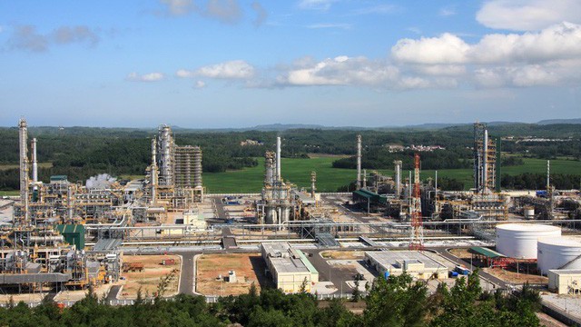 Công ty Lọc hóa dầu Bình Sơn đang quản lý nhà máy Lọ dầu Dung Quất.