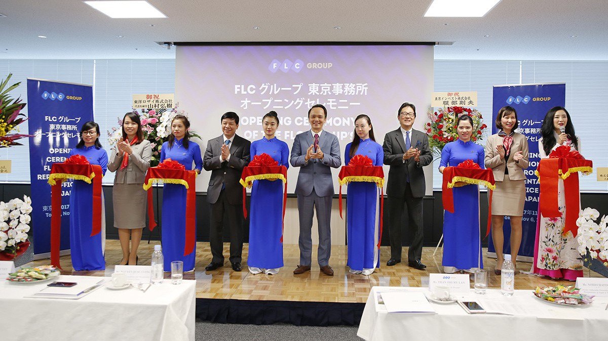 Văn phòng đại diện tại Nhật Bản sẽ là đầu mối kết nối thông tin, khai thác cơ hội đầu tư, xúc tiến giao dịch kinh doanh giữa FLC và đối tác Nhật Bản trong các lĩnh vực kinh doanh cốt lõi và mở rộng.