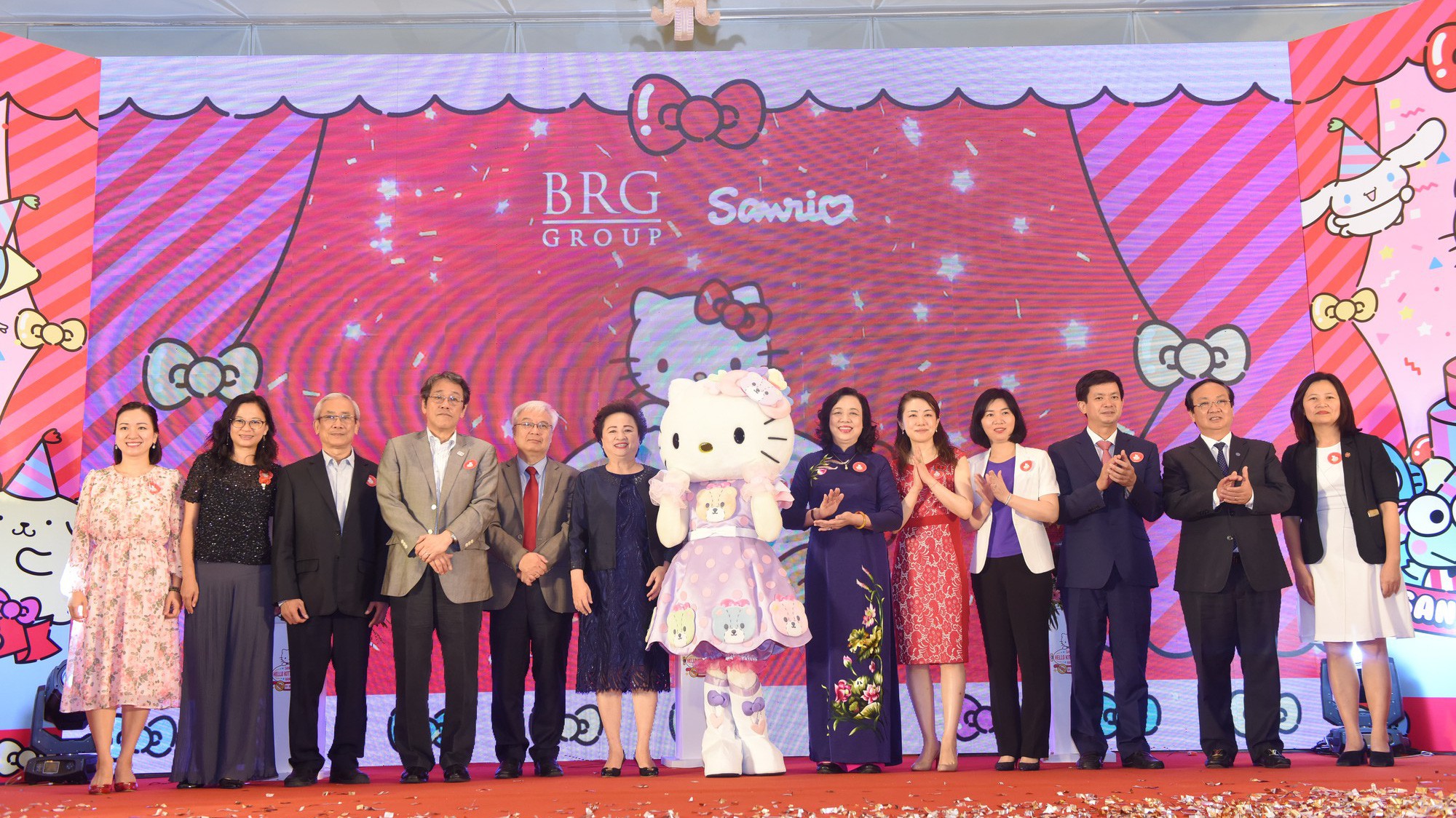 Lễ công bố triển khai dự án Sanrio Hello Kitty World Hà Nội by BRG 2.
