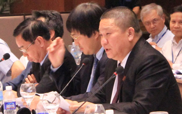 Ồng Lê Phước Vũ tai diễn đàn - Ảnh: Diễn đàn Doanh nghiệp