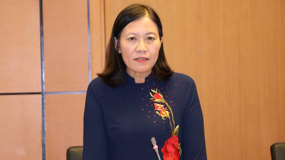 Chủ nhiệm Uỷ ban Tư pháp Lê Thị Nga: người dân quan niệm là tướng thì phải cầm quân.