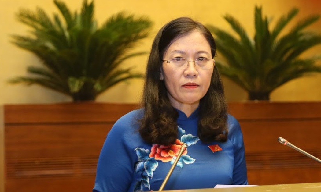 Chủ nhiệm Uỷ ban Tư pháp Lê Thị Nga - Ảnh: Quang Phúc