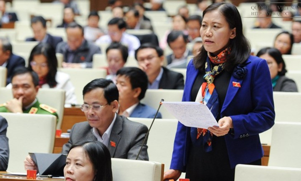 Chủ nhiệm Uỷ ban Tư pháp Lê Thị Nga hơn một lần đề cập tình trạng lạm dụng dấu mật.